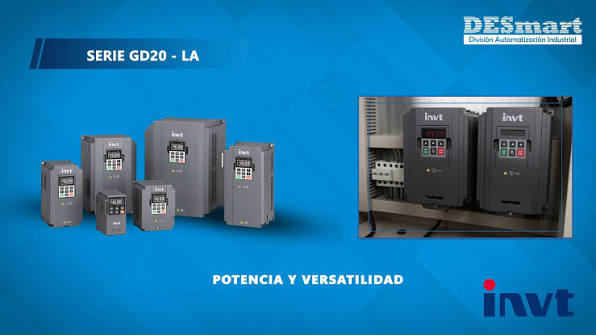 Banner serie INVT GD20-LA — Potencia y Versatilidad para accionamiento de motores