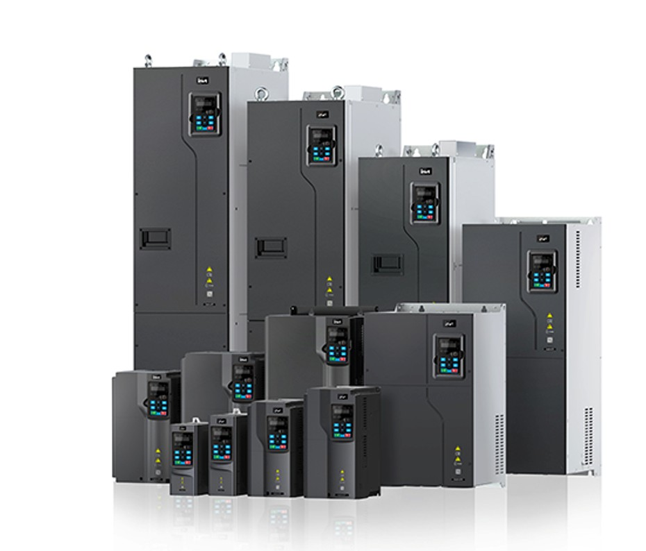 Gama completa de variadores de frecuencia INVT para automatización industrial y naval